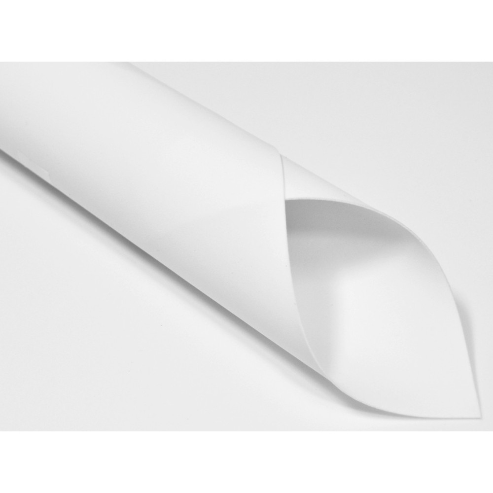 Foam Foamiran 0,8 mm - 33 x 29 cm - White