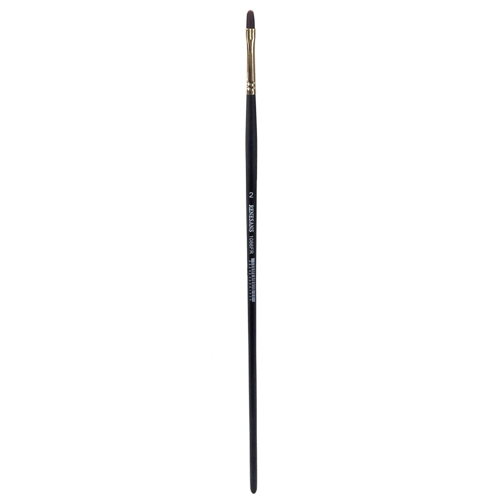 Filbert synthetic 1086FR series brush - Renesans - no. 2