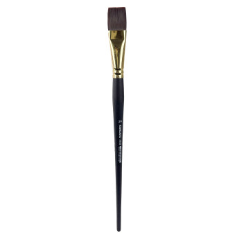 Flat broad synthetic 1086B series brush - Renesans - no. 24