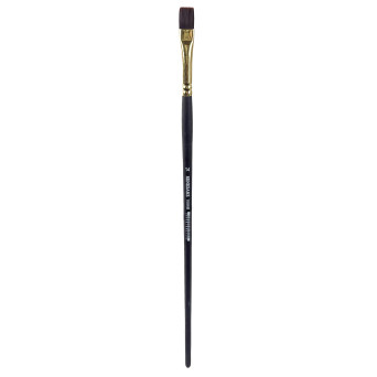 Flat broad synthetic 1086B series brush - Renesans - no. 14
