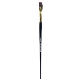 Flat synthetic 1086F series brush - Renesans - no. 16
