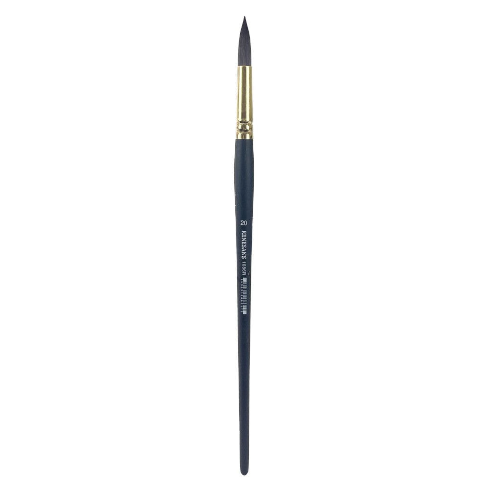 Round synthetic 1086R series brush - Renesans - no. 20