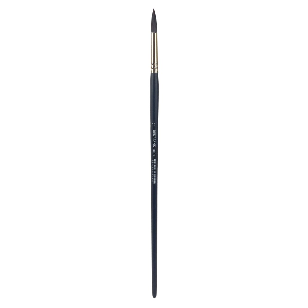 Round synthetic 1086R series brush - Renesans - no. 14