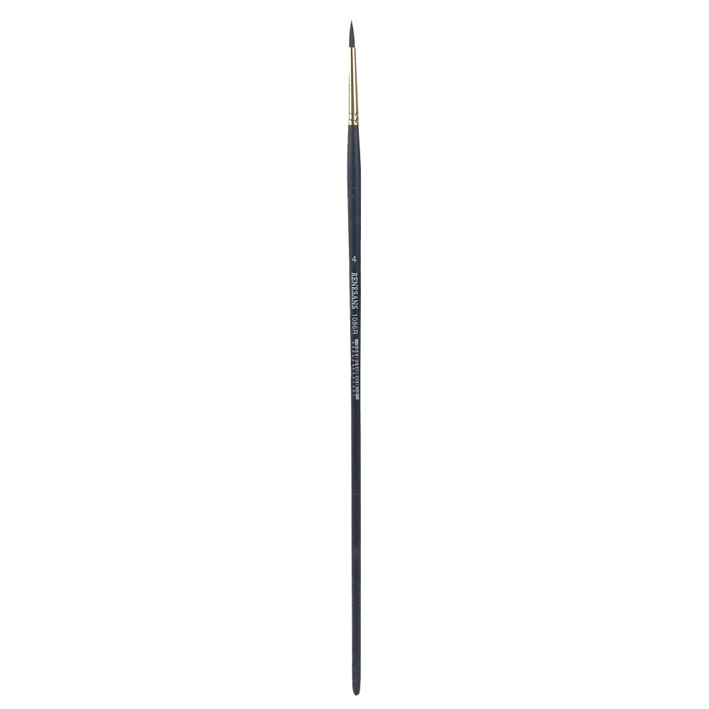 Round synthetic 1086R series brush - Renesans - no. 4