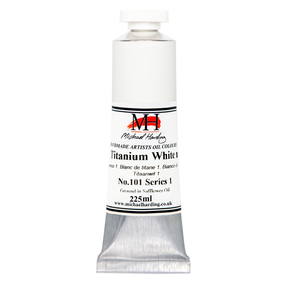 Oil paint - Michael Harding - 101 Titanium White 225 ml