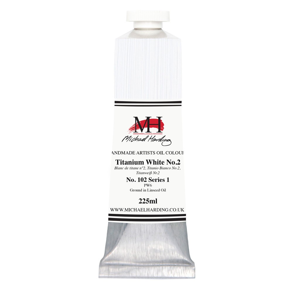Oil paint - Michael Harding - 102 Titanium White 2 225 ml