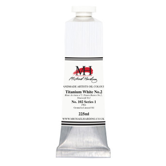 Farba olejna - Michael Harding - 102 Titanium White 2 225 ml