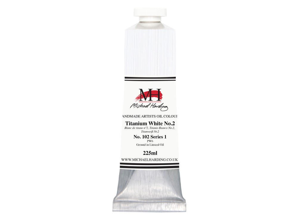 Farba olejna - Michael Harding - 102 Titanium White 2 225 ml
