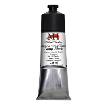 Oil paint - Michael Harding - 128 Lamp Black 225 ml