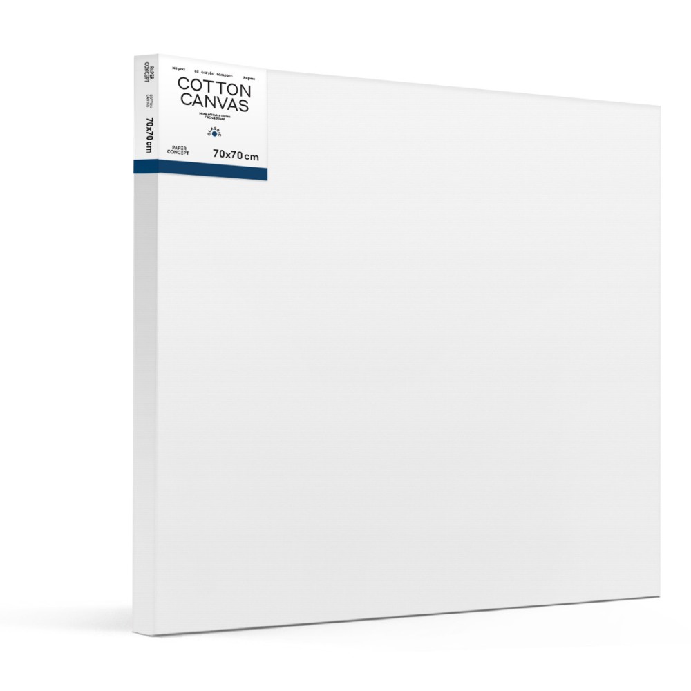 Cotton stretched canvas Classic - PaperConcept - 70 x 70 cm