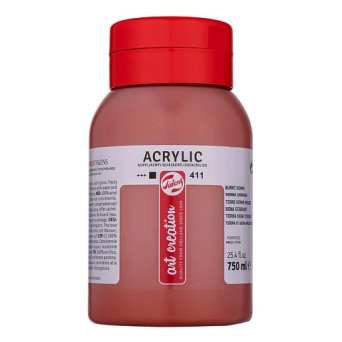 Farba akrylowa - Talens Art Creation - Burnt Sienna 750 ml