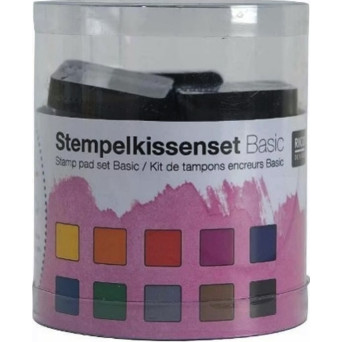 Stamp pad set - Rico Design - 10 pcs.