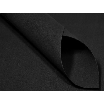 Foam Foamiran - black, 33 x 29 cm