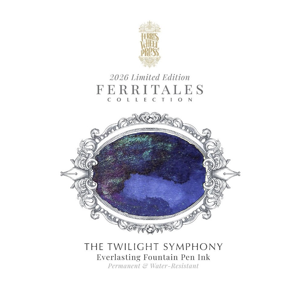 Calligraphy ink FerriTales Limited Edition - Ferris Wheel Press - Twilight Symphony 20 ml