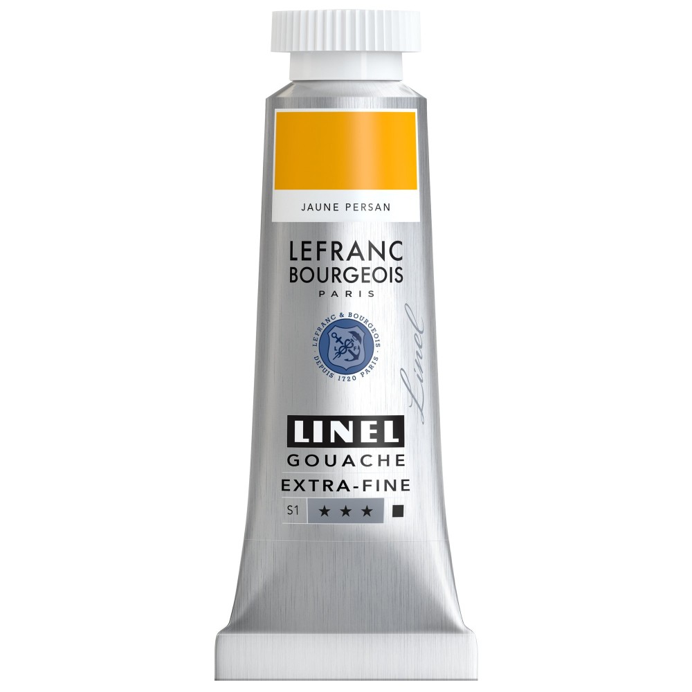 Farba gwasz Linel - Lefranc & Bourgeois - Persian Yellow 14 ml