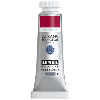 Farba gwasz Linel - Lefranc & Bourgeois - Primary Red 14 ml
