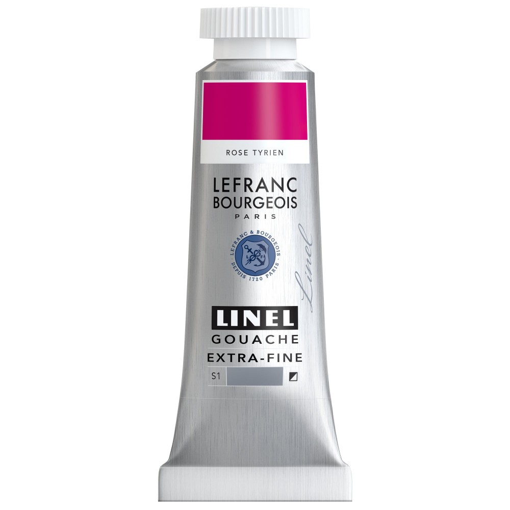 Farba gwasz Linel - Lefranc & Bourgeois - Tyrian Rose 14 ml