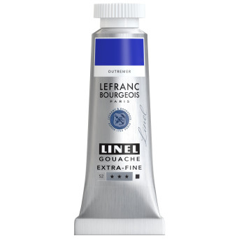 Farba gwasz Linel - Lefranc & Bourgeois - Ultramarine 14 ml