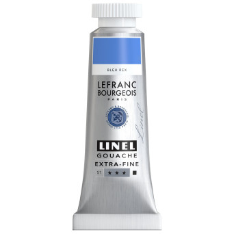 Farba gwasz Linel - Lefranc & Bourgeois - Rex Blue 14 ml