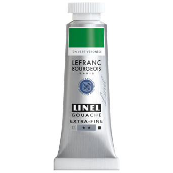 Farba gwasz Linel - Lefranc & Bourgeois - Veronese Green Hue 14 ml