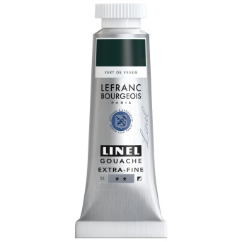 Farba gwasz Linel - Lefranc & Bourgeois - Sap Green 14 ml