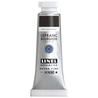 Farba gwasz Linel - Lefranc & Bourgeois - Raw Sepia 14 ml