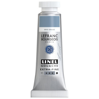 Farba gwasz Linel - Lefranc & Bourgeois - Storm Grey 14 ml