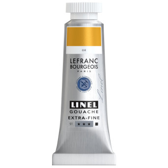 Farba gwasz Linel - Lefranc & Bourgeois - Gold 14 ml