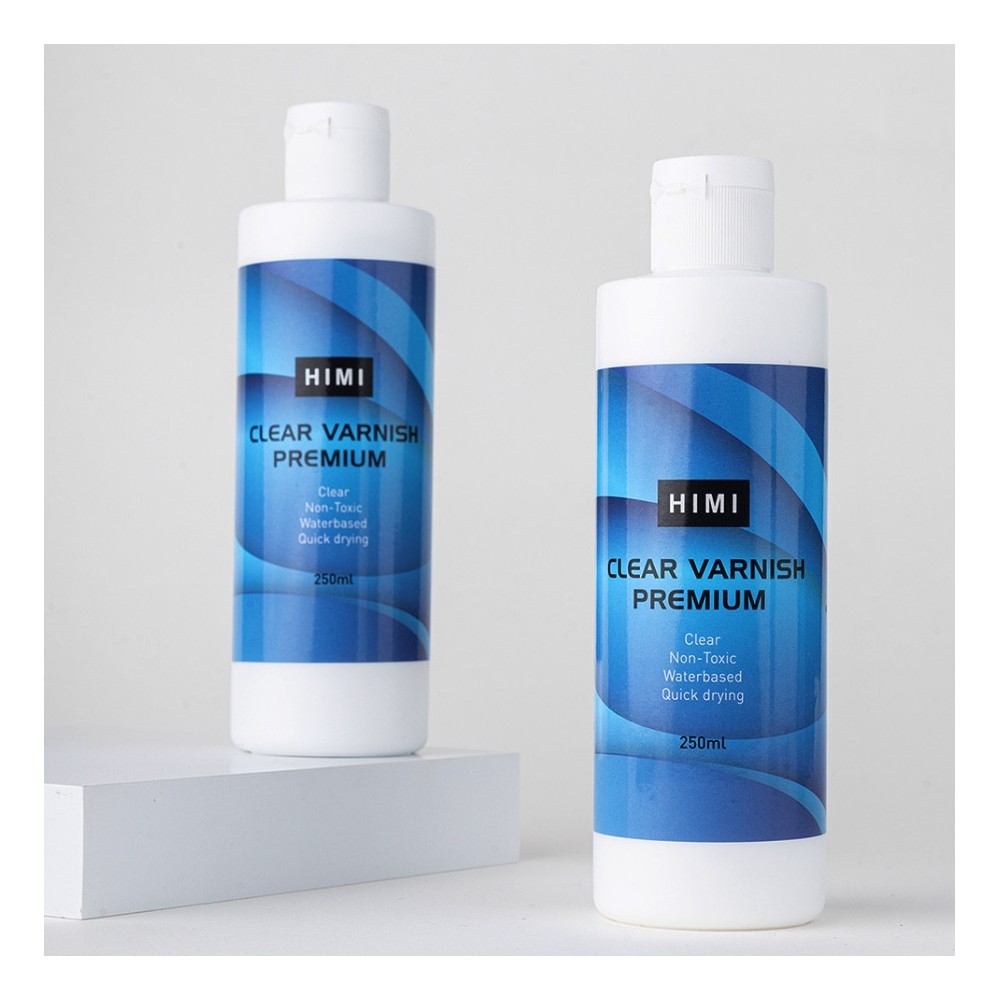 Werniks do farb akrylowych Premium - HIMI - Clear 250 ml