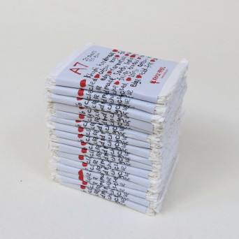 Papier czerpany 100% bawełny 150 g - Khadi Papers - White A7 20 ark.