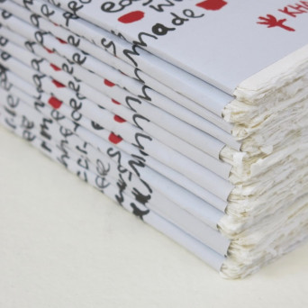 Handmade 100% cotton paper 210 g - Khadi Papers - White A3 20 sheets