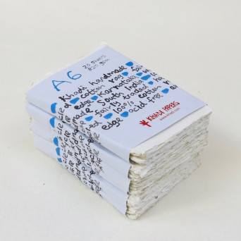 Handmade 100% cotton paper 320 g - Khadi Papers - White A6 20 sheets