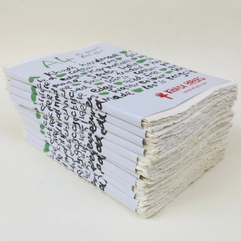 Papier czerpany 100% bawełny 640 g - Khadi Papers - White A4 10 ark.