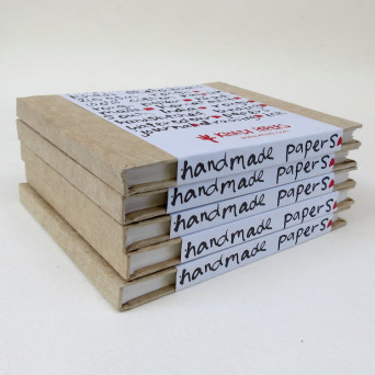Sketchbook 100% cotton 210 g - Khadi Papers - Rough 21 x 25 cm 16 sheets