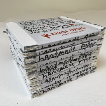 Szkicownik 100% bawełny 150 g - Khadi Papers - 15 x 15 cm 15 ark.