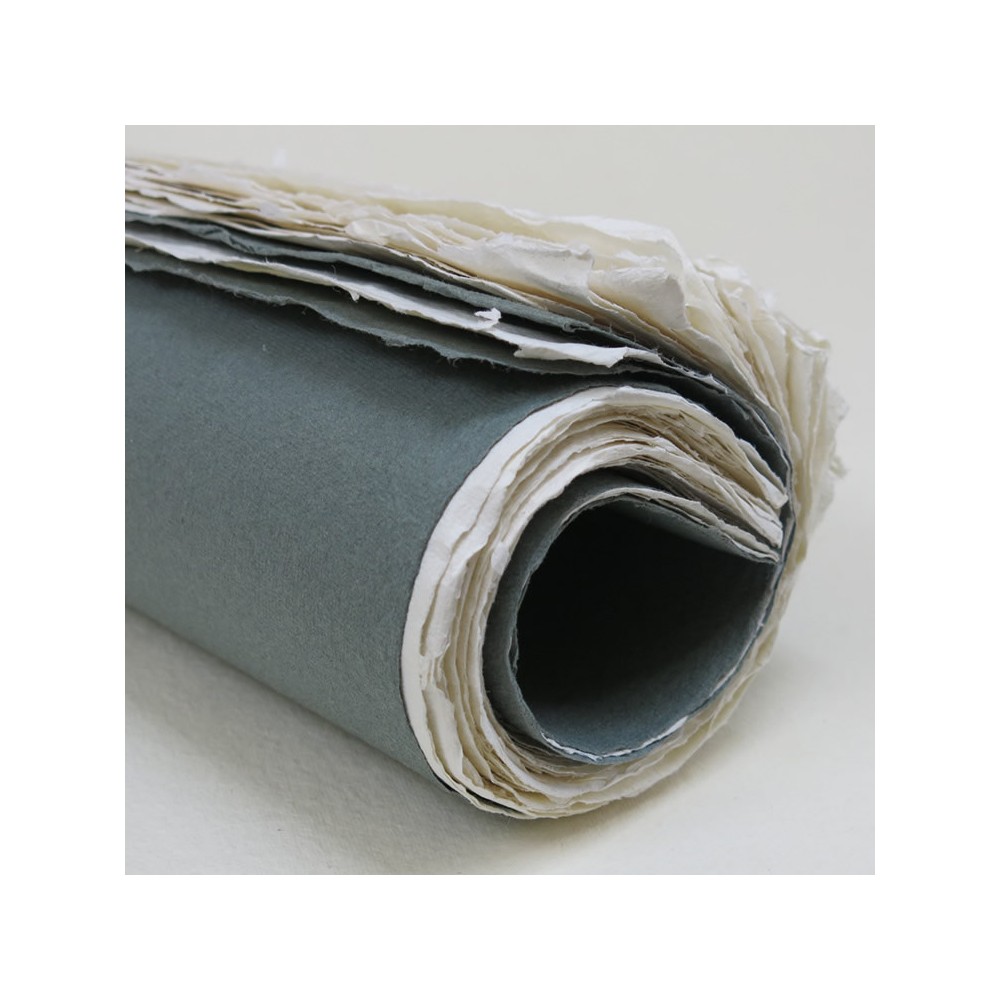 Zwijany szkicownik 100% bawełny 100 g - Khadi Papers - Rough 30 x 42 cm 19 ark.
