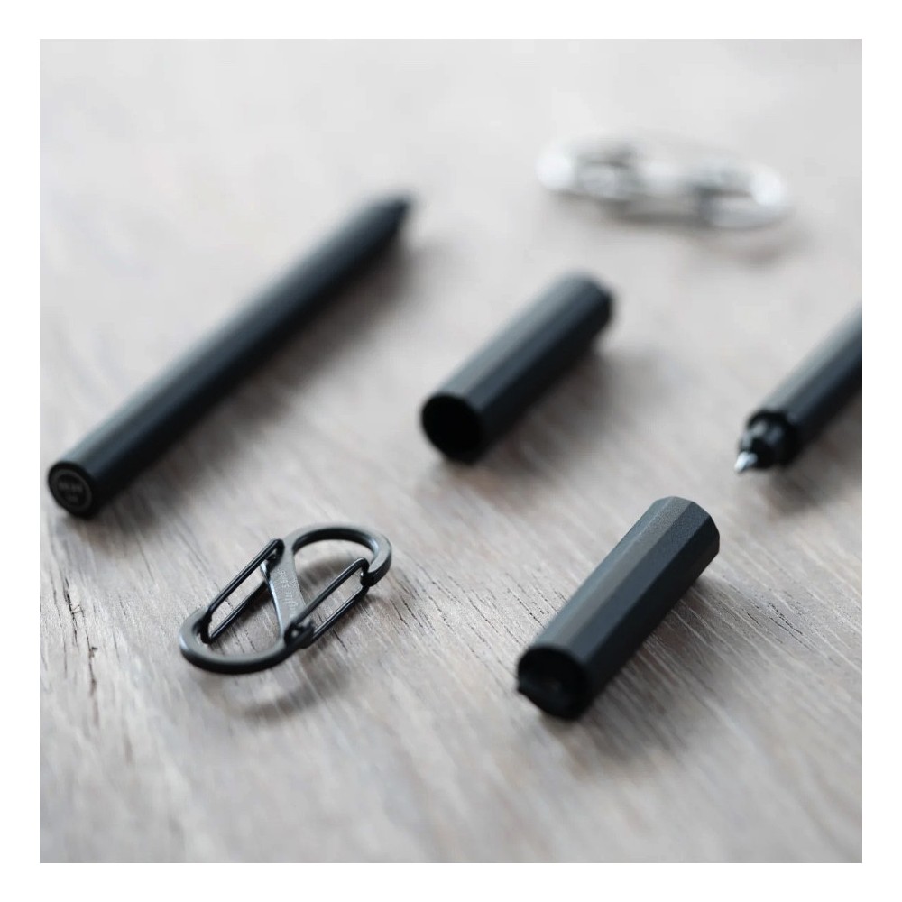 Ballpoint magnetic pen 0,7 mm - HMM - Black