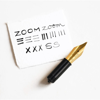 Fountain pen nib Zoom BB - Tom's Studio
