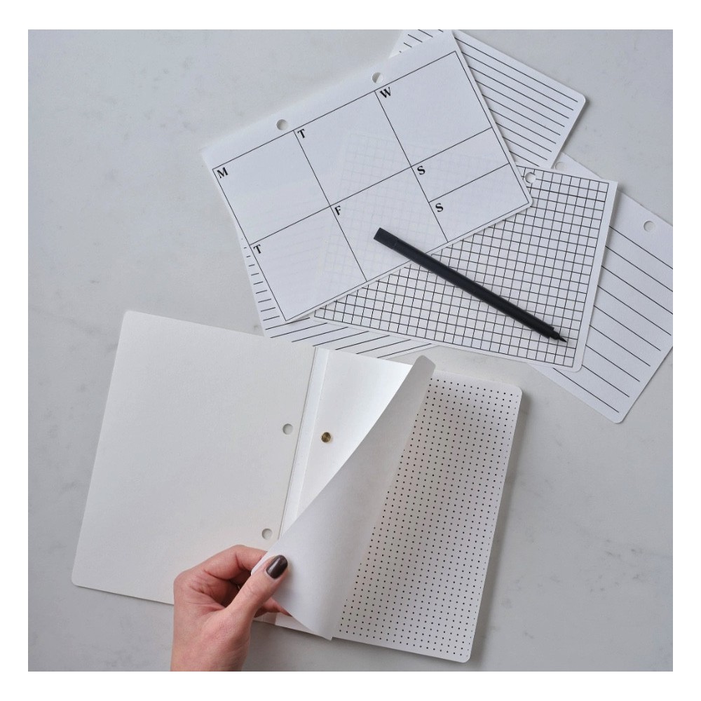 Plain Studio pad A5 - Tom's Studio - White 116 g 40 sheets