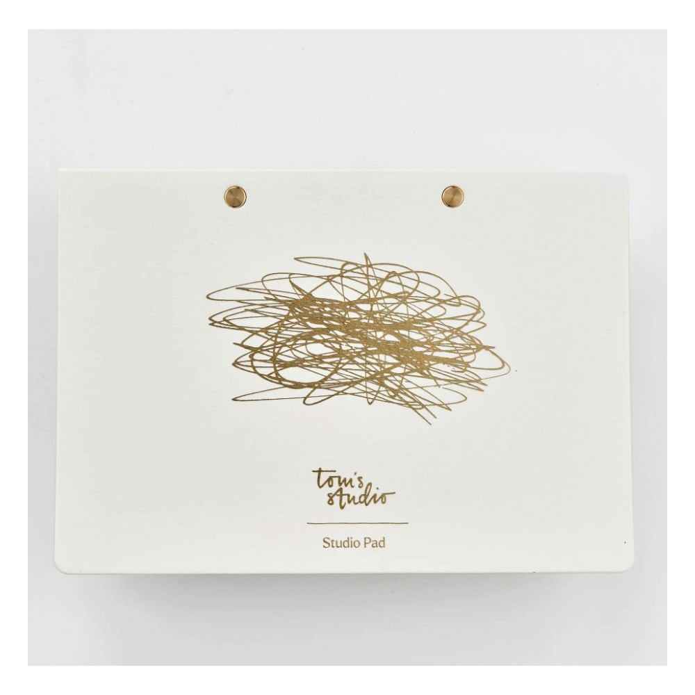 Plain Studio pad A5 - Tom's Studio - White 116 g 40 sheets