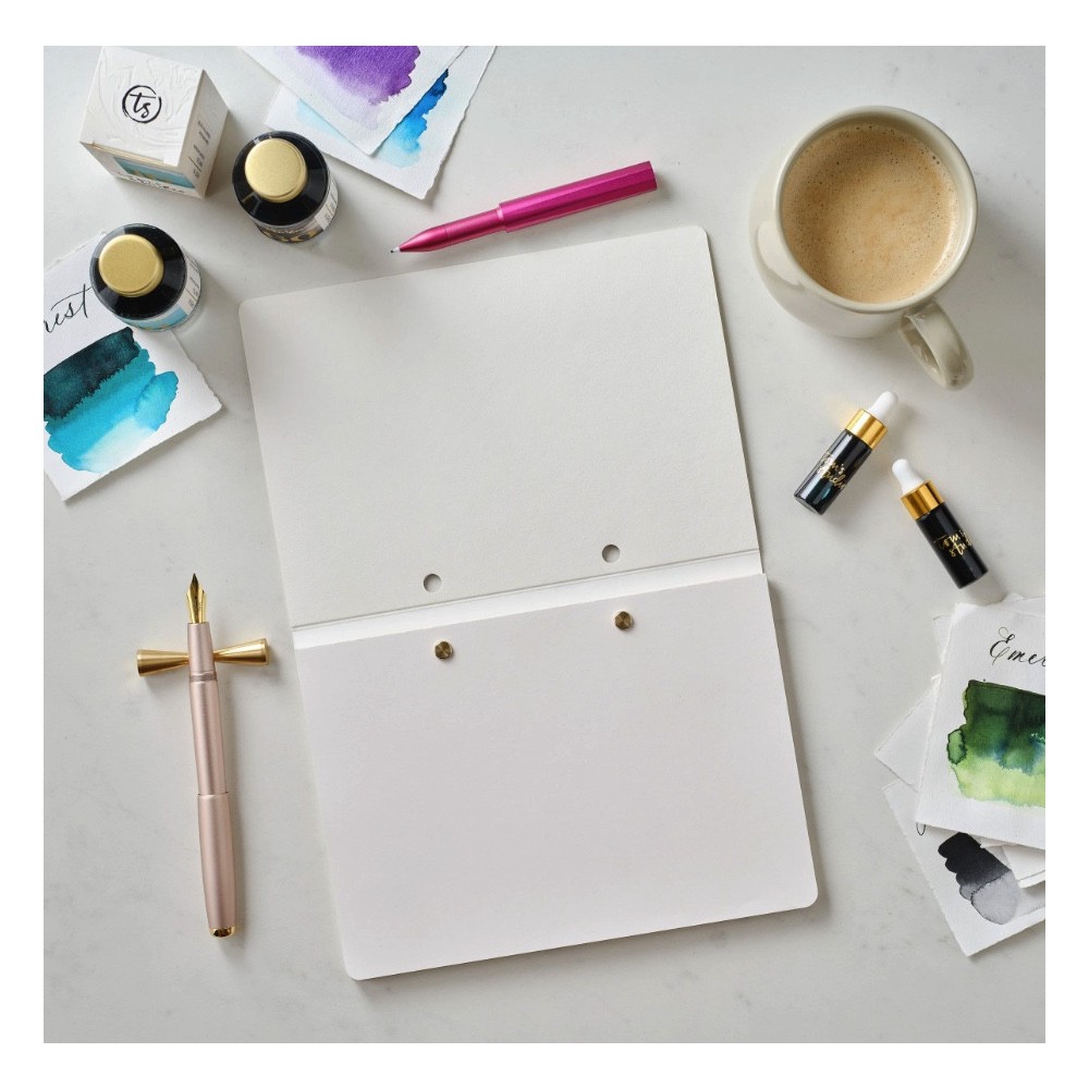 Notes gładki Studio Pad A5 - Tom's Studio - White 116 g 40 ark.