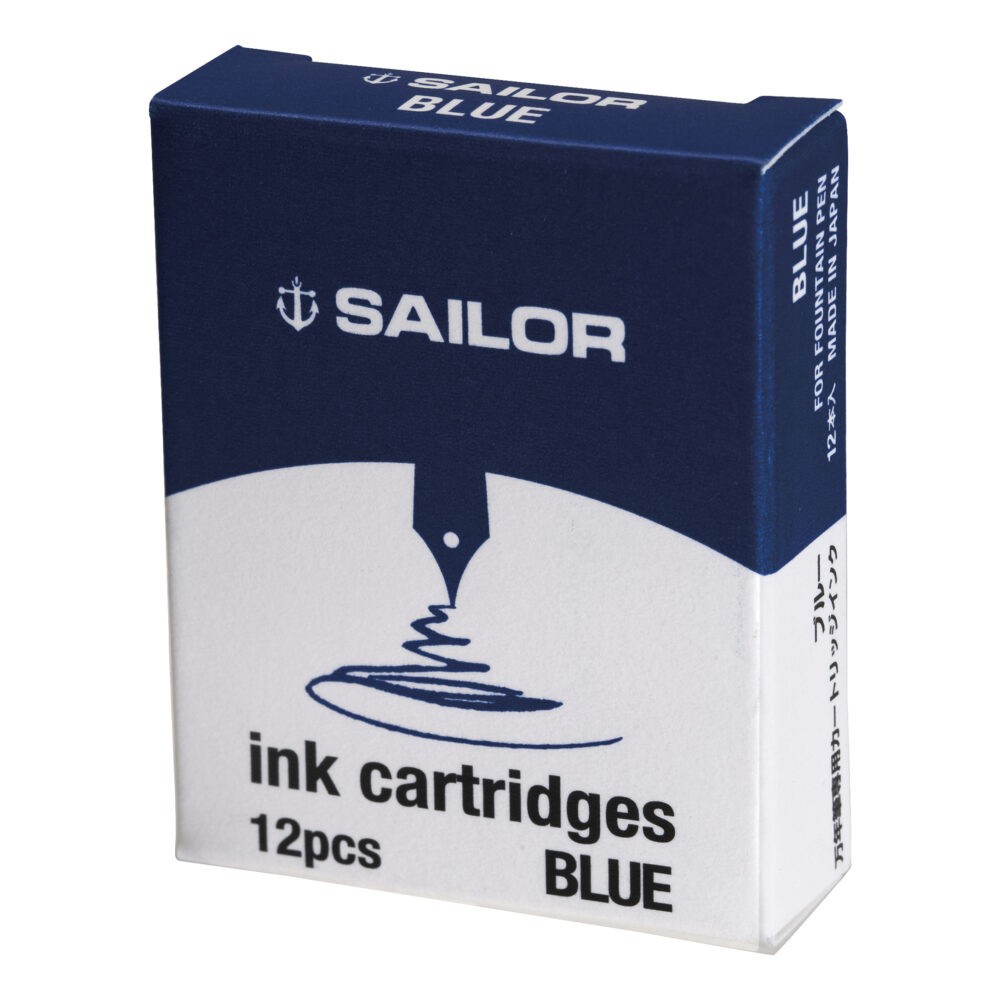 Naboje atramentowe - Sailor - Blue 12 szt.