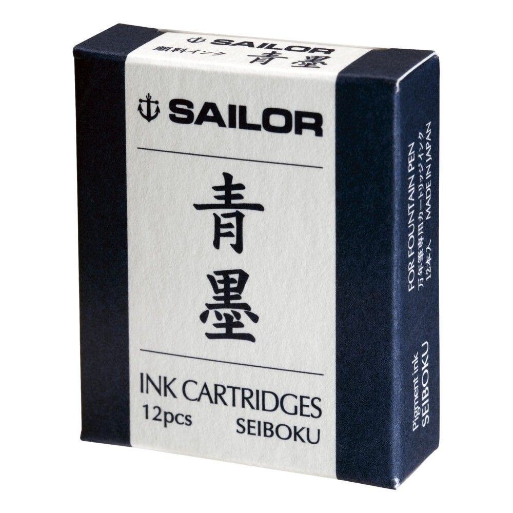 Naboje atramentowe Sei-Boku - Sailor - Blue 12 szt.