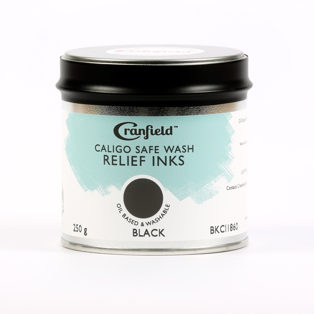 Tusz Caligo Safe Wash Relief - Cranfield - Black 250 g