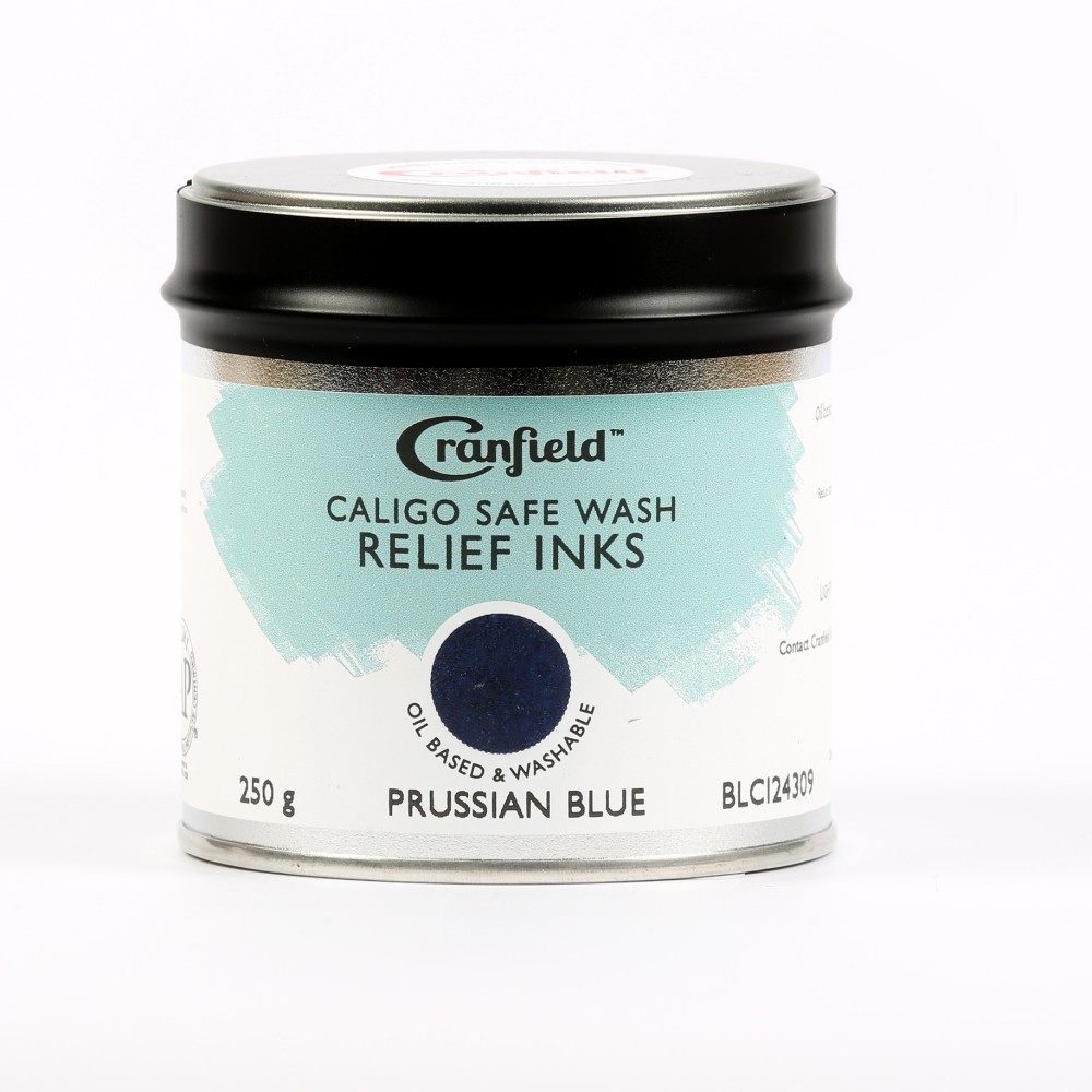 Tusz Caligo Safe Wash Relief - Cranfield - Prussian Blue 250 g