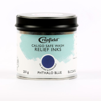 Tusz Caligo Safe Wash Relief - Cranfield - Phthalo Blue 250 g