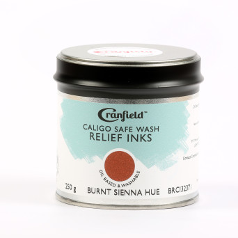 Tusz Caligo Safe Wash Relief - Cranfield - Burnt Sienna Hue 250 g