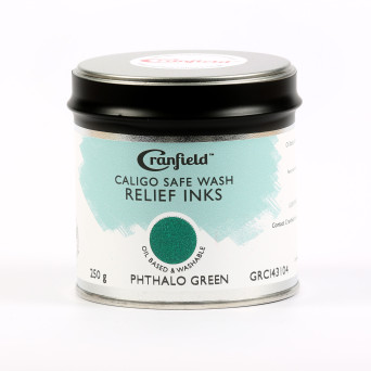 Tusz Caligo Safe Wash Relief - Cranfield - Phthalo Green 250 g