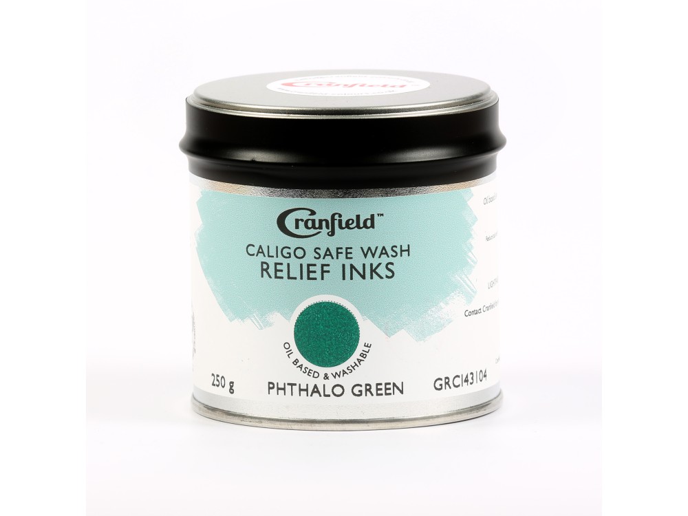 Tusz Caligo Safe Wash Relief - Cranfield - Phthalo Green 250 g