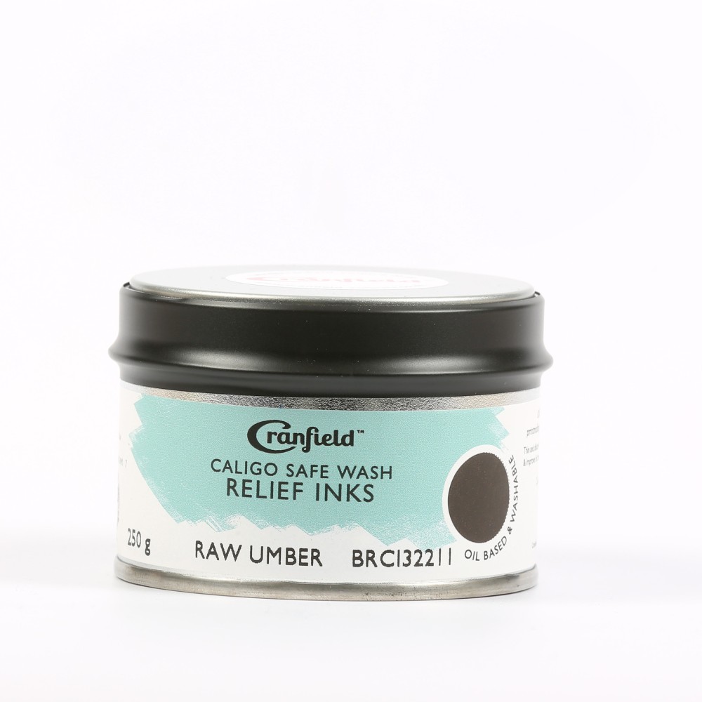Tusz Caligo Safe Wash Relief - Cranfield - Raw Umber 250 g